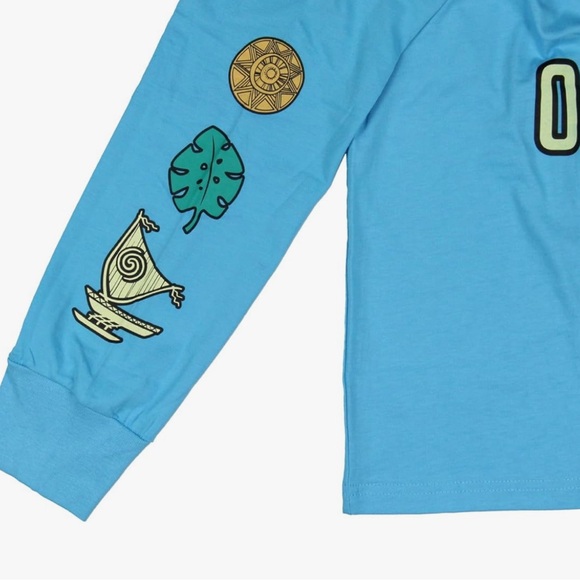 Disney Long Sleeve Men Blue and Red Tee with Hei Hei Design - Picture 3 of 4